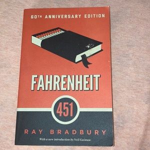 “Fahrenheit 451” by Ray Bradbury BOOK